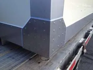 NESF structural steel installation