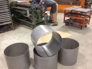 Formed Metal Cylinders